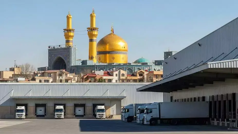 انباری با نمای حرم